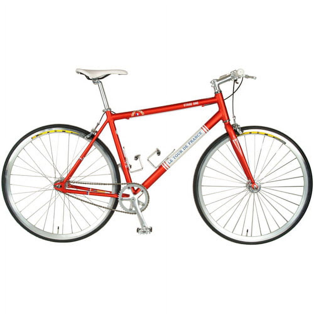 Tour de France Stage One Vintage Red 51cm Fixed Gear Bicycle - image 1 of 2