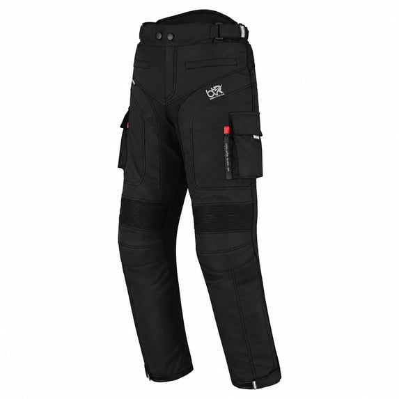 Motocross Men Rider TourPro Men’s Waterproof Motorcycle Riding Pants – 600D Cordura Textile ...