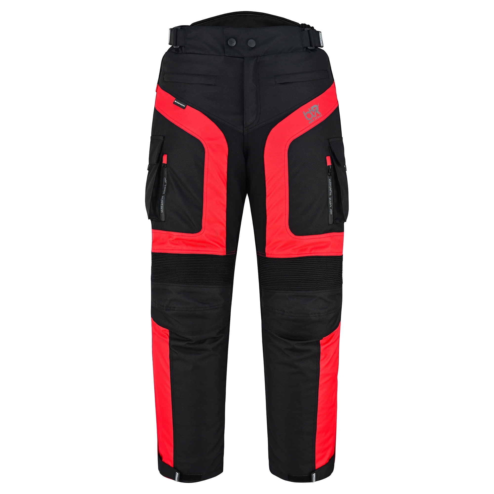 Waterproof Riding Pants TourPro Men’s Waterproof Motorcycle Riding Pants – 600D Cordura Textile ...