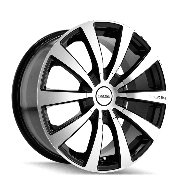 Touren TR3-3130 Gloss Black/Machined Face/Lip Wheel (16X7