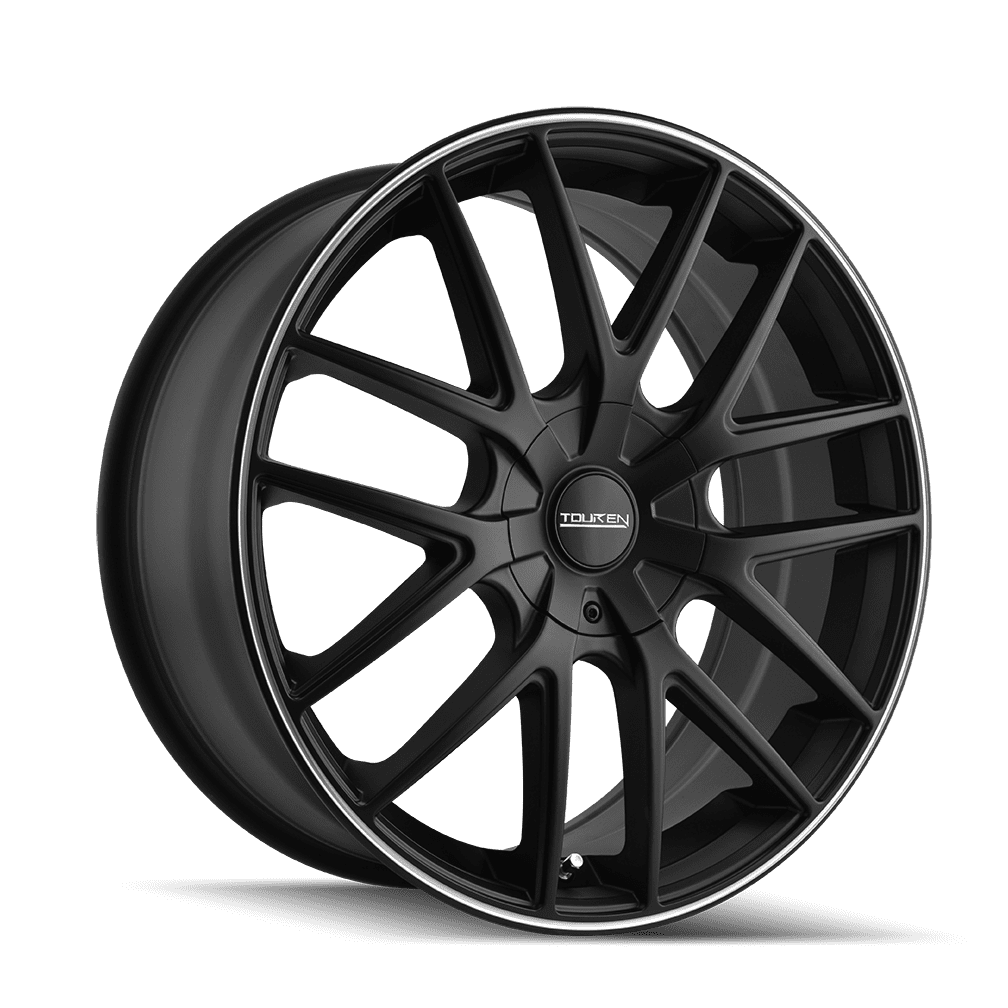 Touren Tr60-3260 16X7 5X100/5X114.3 42Et 72.62Cb Matte Black/Machined Ring