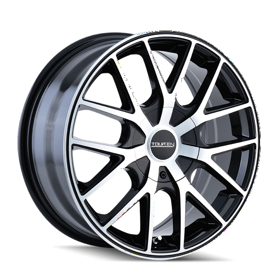 Touren Tr60-3260 16X7 5X112/5X120 42Et 72.62Cb Black/Machined Face/Black Ring