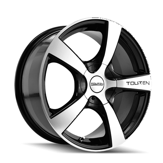 Touren Tr9-3190 17X7 5X100/5X114.3 42Et 72.62Cb Black/Machined Face/Machined Lip