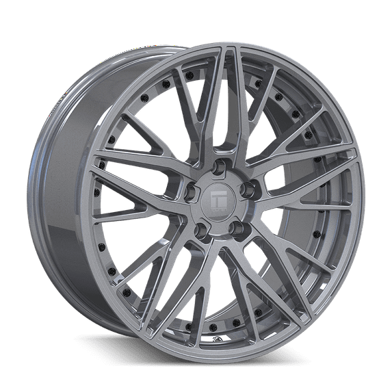 Touren Tr93-3293 18X8 5X112 35Et 66.56Cb Gloss Graphite/Black Rivet