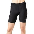 thumbnail image 1 of Terry Touring Bike Short Regular 8" Long Womens Padded Cycling Shorts for Women  Compression Pockets Leg Grippers, 1 of 8
