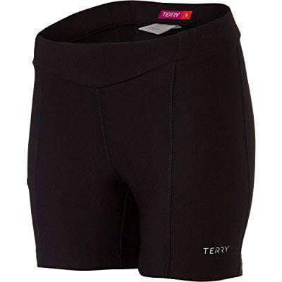 Terry Touring Bike Shorts Womens Padded Bike Shorts 5" Inseam Shorts ...