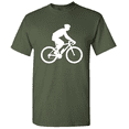 thumbnail image 1 of Touring Bike T-Shirts Inspirational Cycling Tee Quotes Urban Cycling Tees, 1 of 5