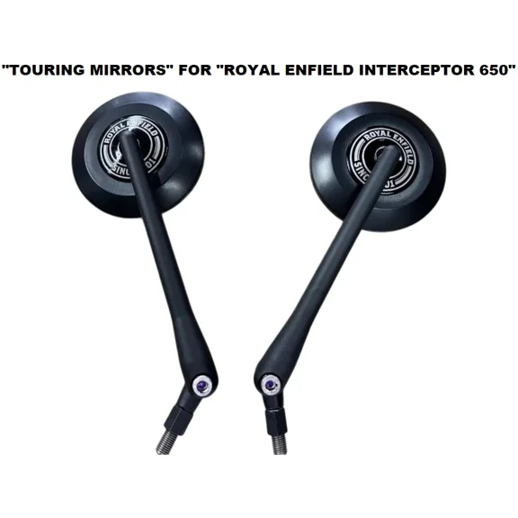 Touring Mirror Pair Fit For All Royal Enfield Models