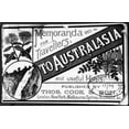 thumbnail image 1 of Tourism Australasia 1889. Nfront Page Of 'Memoranda For Travellers To Australasia' Published By Thomas Cook & Son, 1 of 4