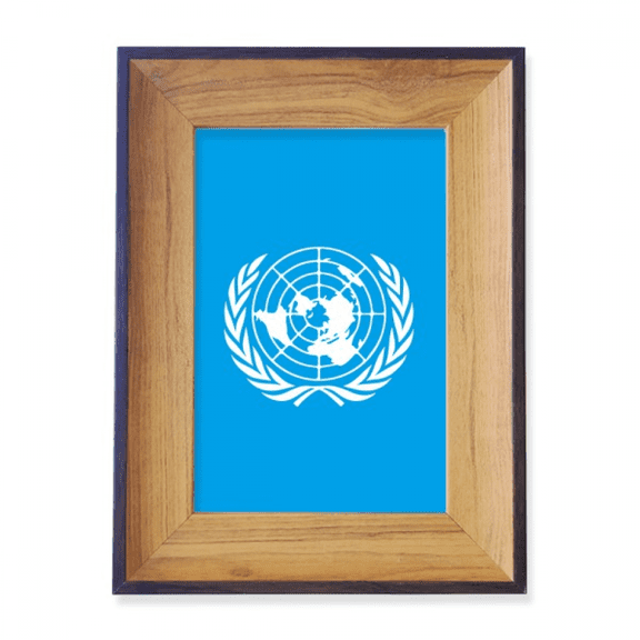 Tourism Country Un Unique Logo Memorial Photo Frame Exhibition Display Art Desktop Painting