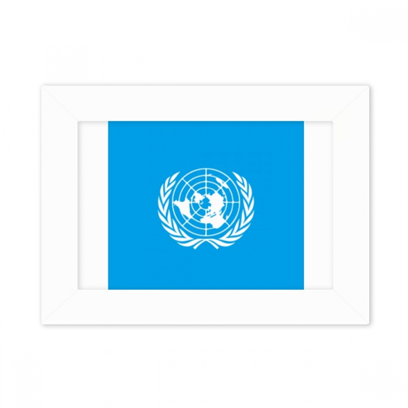 Tourism Country Un Unique Logo Memorial Photo Mount Frame Picture Art Painting Desktop 5x7 inch