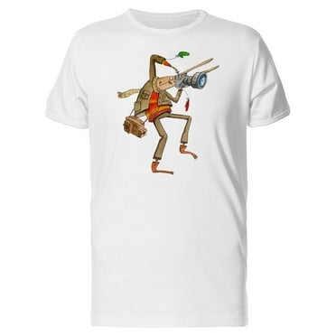 Tourist Bunny T-Shirt Men -Image by Shutterstock, Male Medium