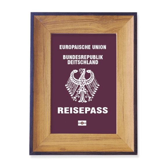 Tourist Country German Unique Flag Memorial Photo Frame Exhibition Display Art Desktop Painting