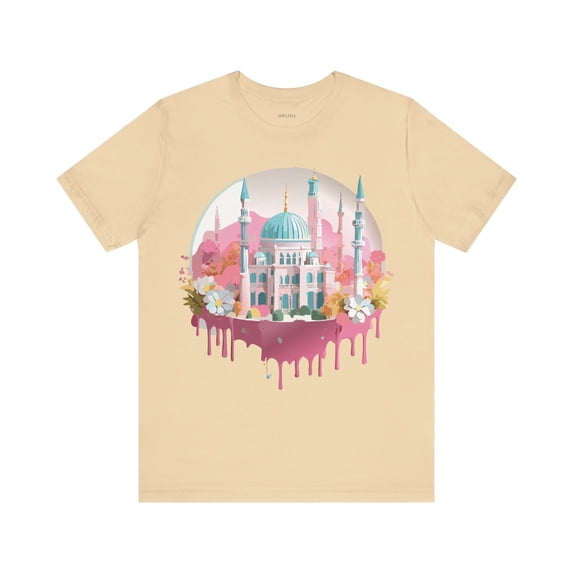 Istanbul Tourist Unisex Short Sleeve Graphic Tee Vintage Inspired Art