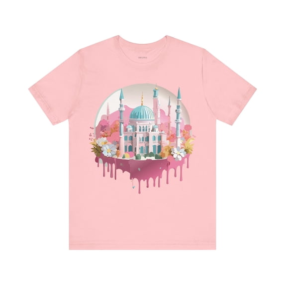 Istanbul Tourist Unisex Short Sleeve Graphic Tee Vintage Inspired Art