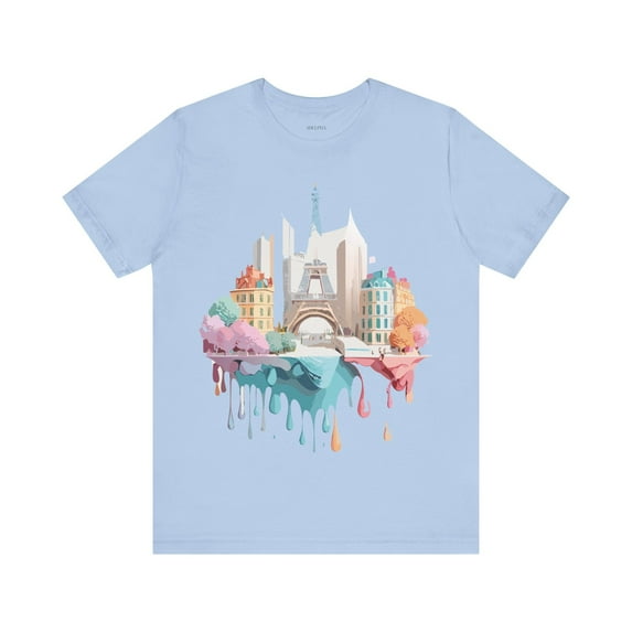 Tourist Shirt, Shirt with Paris