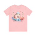 thumbnail image 1 of Unisex Taj Mahal Graphic Tee Vintage Inspired By Art Design Collection, 1 of 15