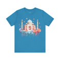 thumbnail image 1 of Taj Mahal Graphic Tee Unisex Short Sleeve By Vintage Inspired Artwork, 1 of 15