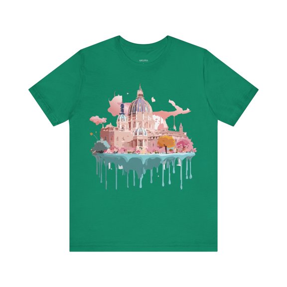 Vienna Tourist Graphic Tee Unisex Jersey Short Sleeve Vintage Inspired Artwork by