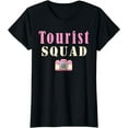 thumbnail image 1 of Tourist Squad Camera Girl Souvenir Vacation Travel Retro T-Shirt, 1 of 3
