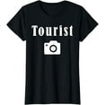 thumbnail image 1 of Tourist Tourists Souvenir Vacation Travel Retro Funny T-Shirt, 1 of 3