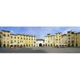 thumbnail image 1 of Tourists at a town square  Piazza DellAnfiteatro  Lucca  Tuscany  Italy Poster Print by  - 36 x 12, 1 of 1