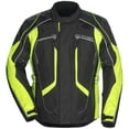 thumbnail image 1 of Tourmaster Advanced Womens Textile Motorcycle Jacket Black/Hi-Viz Yellow MD, 1 of 2
