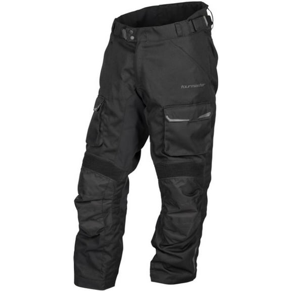 Tourmaster Caliber Mens Waterproof Motorcycle Pants Black SM