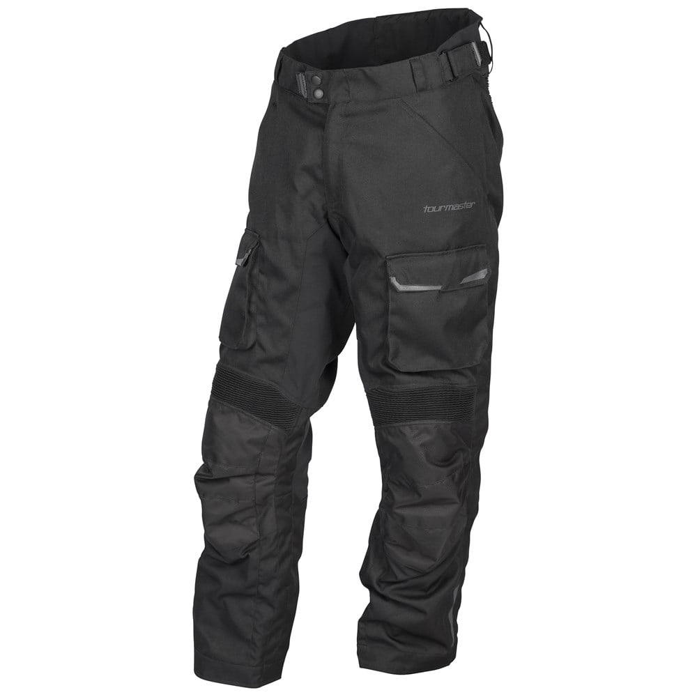 Tourmaster Caliber Mens Waterproof Motorcycle Pants Black MD