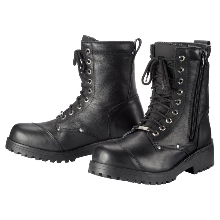 Tourmaster boots‎ 9 Tourmaster Solution WP Mens Motorcycle Boots Black 9 Wide  main image 2