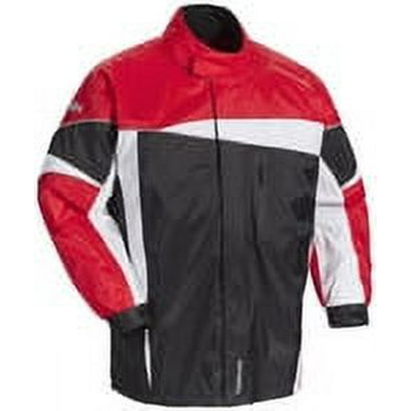 Tourmaster Defender 2.0 Mens Two Piece Rainsuit Black/Red XS