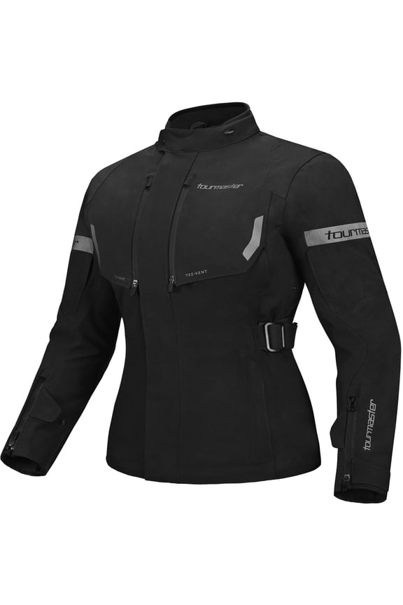Discovery Women's Off-Road Motorcycle Jackets - Black/Black / Medium