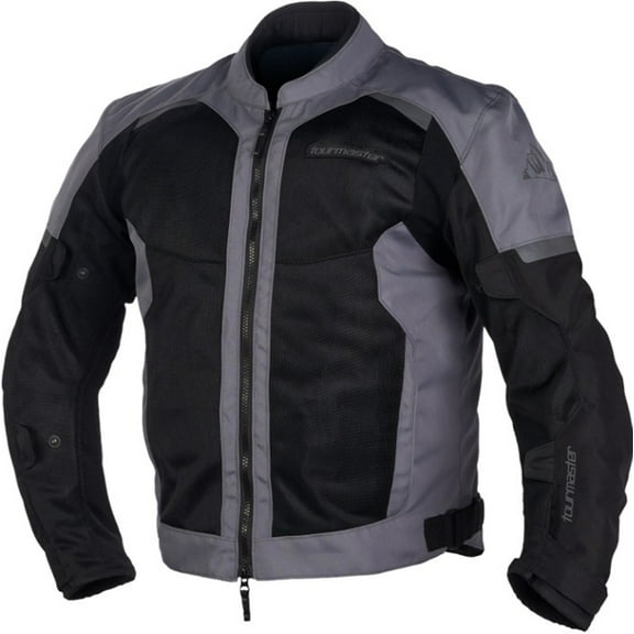 Tourmaster Draft Air 2.0 Mens Textile Motorcycle Jacket Gunmetal/Black XL