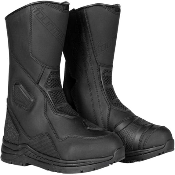 Tourmaster Helix Mens Waterproof Motorcycle Touring Boots Black 14 USA