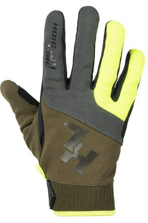 Horizon Line Trailhead Enduro Mens Motorcycle Gloves Hi-Viz/Olive XXL