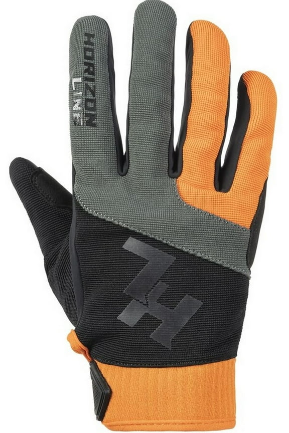 Horizon Line Trailhead Enduro Mens Motorcycle Gloves Orange/Black MD