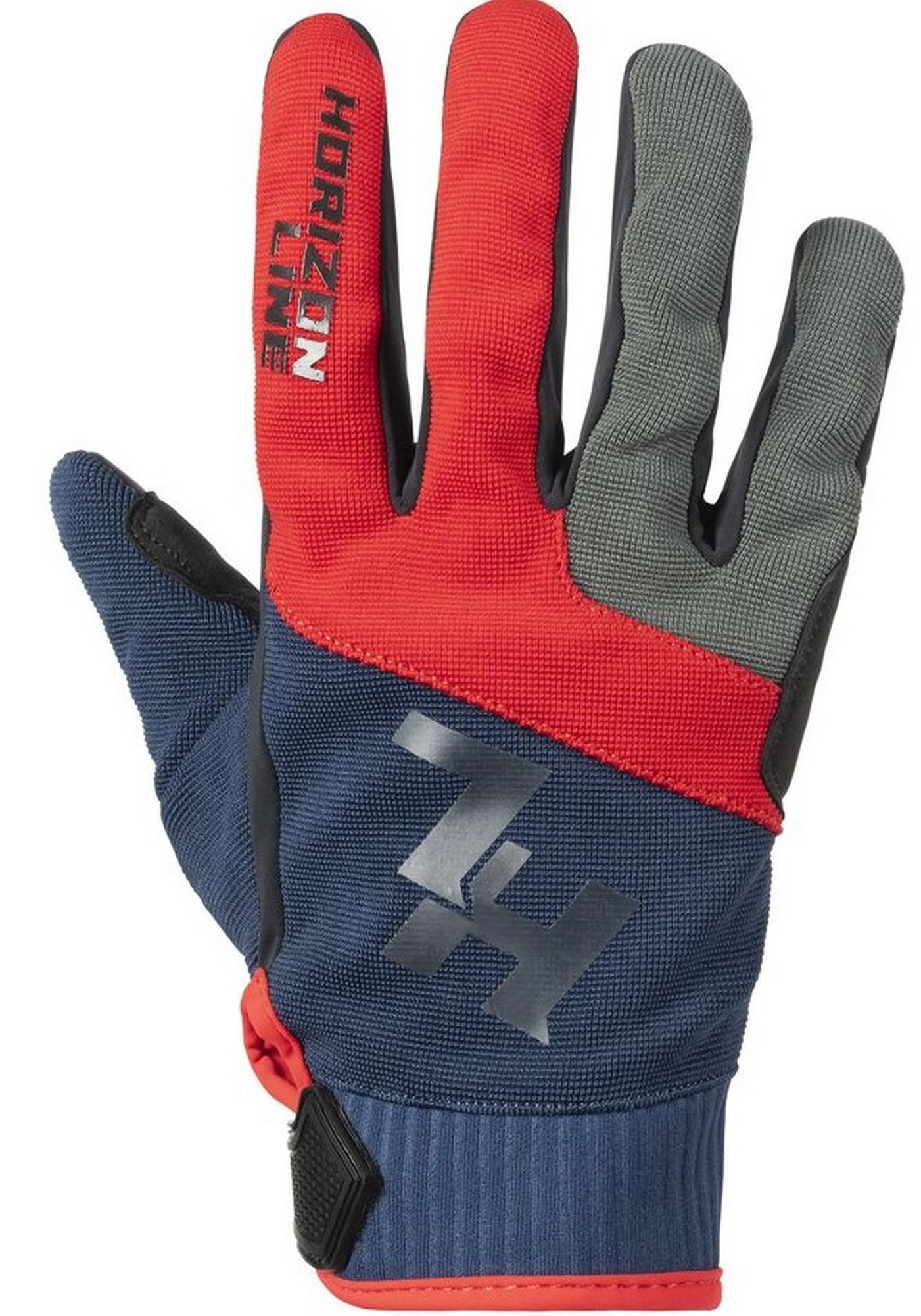Tourmaster Horizon Line Trailhead Enduro Mens Motorcycle Gloves Red/Navy XL