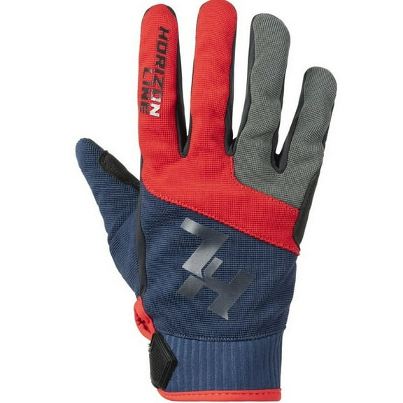 Tourmaster Horizon Line Trailhead Enduro Mens Motorcycle Gloves Red/Navy XXL