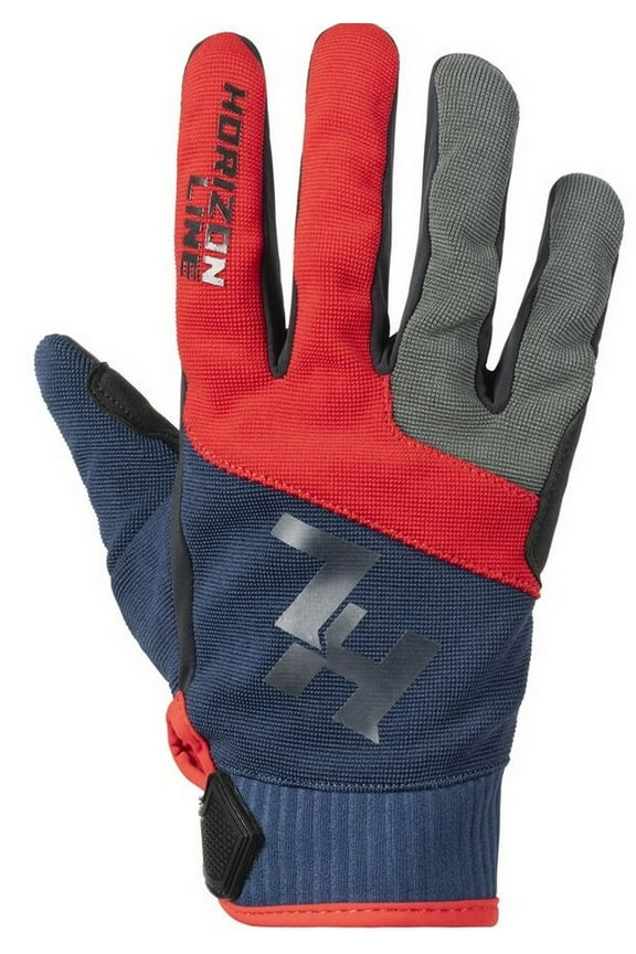 Horizon Line Trailhead Enduro Mens Motorcycle Gloves Red/Navy XXL