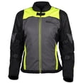 thumbnail image 1 of Tourmaster Intake Womens Textile Motorcycle Jacket Hi-Vis XS, 1 of 2