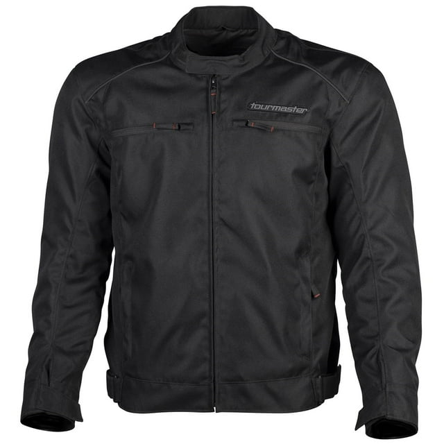 Tourmaster Koraza Waterproof Textile Motorcycle Jacket Black LG