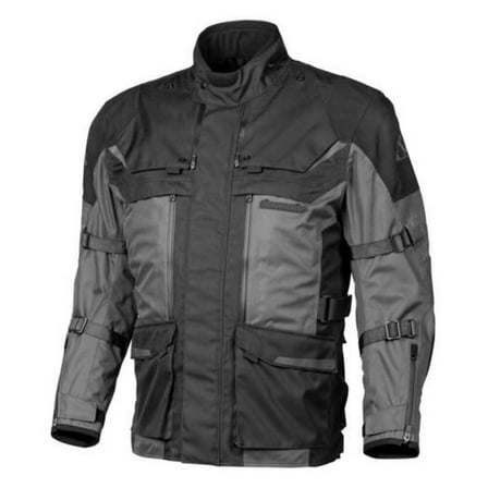 Tourmaster Mariner Laminated Mens Motorcycle Jacket Black/Gray XXL