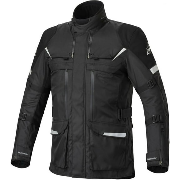 Tourmaster Mariner Laminated Mens Motorcycle Jacket Black XXL