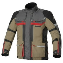 Tourmaster Mariner Laminated Mens Motorcycle Jacket Sand/Gray SM
