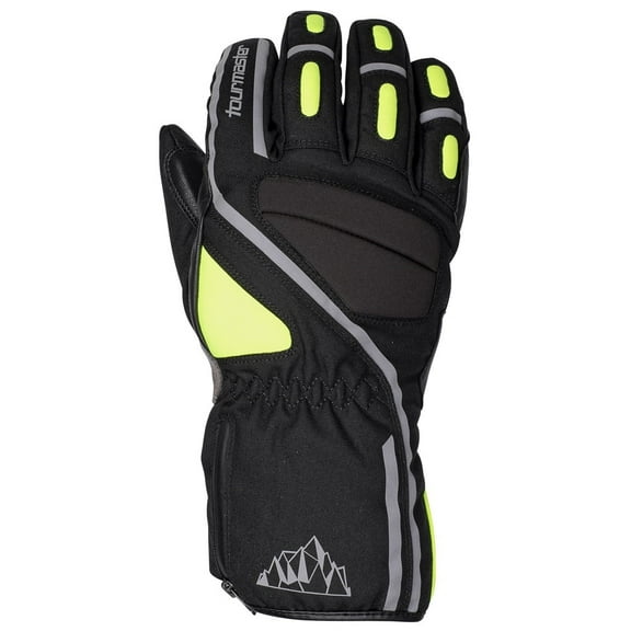 Tourmaster Mid-Tex Womens Textile Motorcycle Gloves Hi-Vis SM