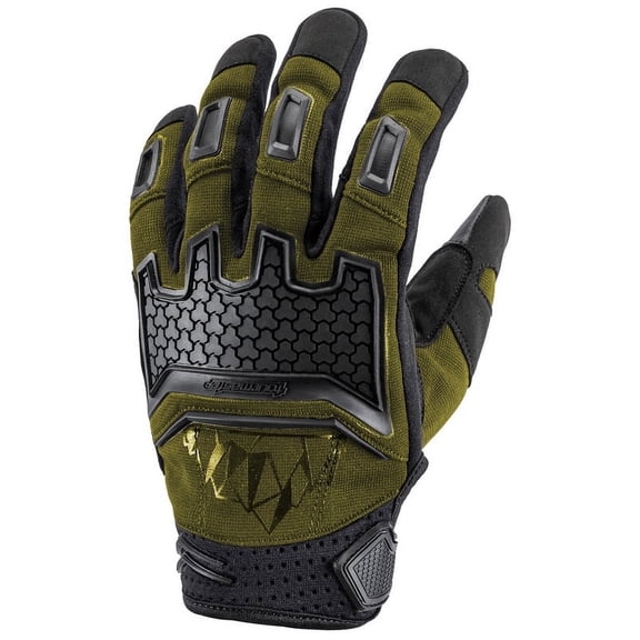 Tourmaster Overlander Mens Adventure Touring Motorcycle Gloves Olive Green XXL