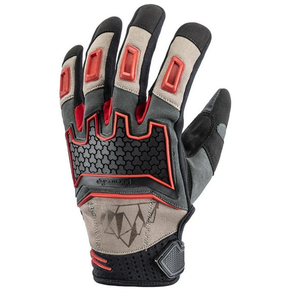 Tourmaster Overlander Mens Adventure Touring Motorcycle Gloves Sand XXL
