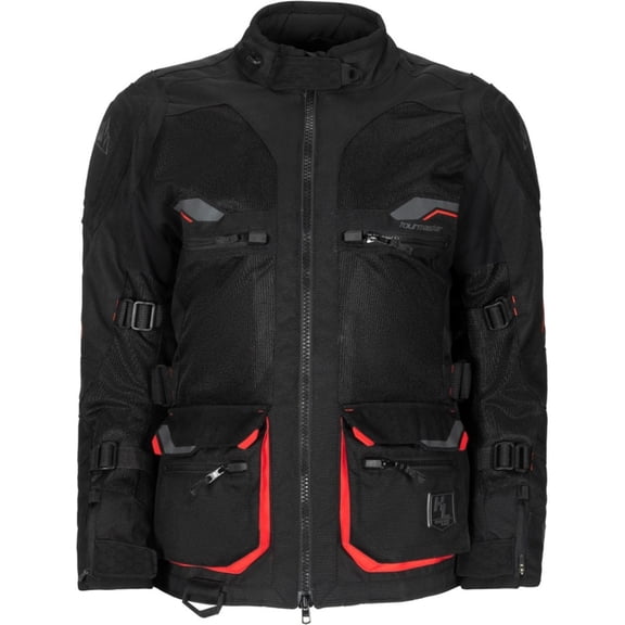 Tourmaster Ridgecrest Mens Adventure Motorcycle Touring Jacket Black XXL