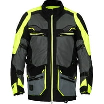 Tourmaster Ridgecrest Mens Adventure Motorcycle Touring Jacket Hi-Vis MD