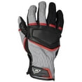 thumbnail image 1 of Tourmaster Select Mens Textile Motorcycle Gloves Gray XXL, 1 of 2